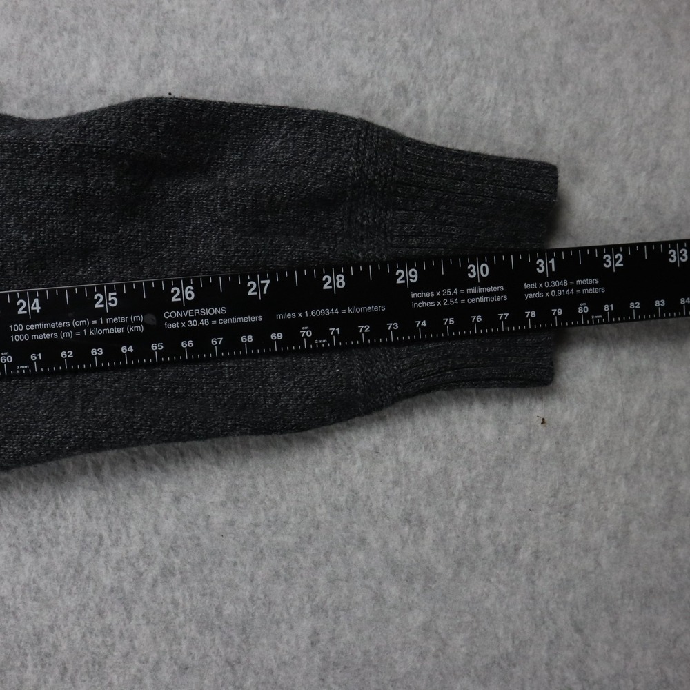 American Eagle Sweater Mens Medium 1/4 Button Pullover Mock Neck Long Sleeve - Picture 7 of 9